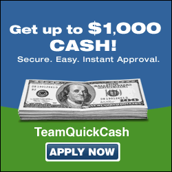 Quick Cash - Up to $1000